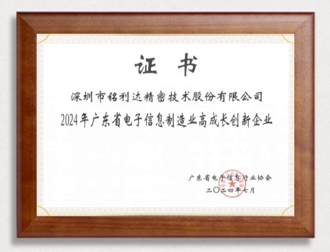 Stake官网达荣登2024广东省电子信息制造业高成长创新企业榜单